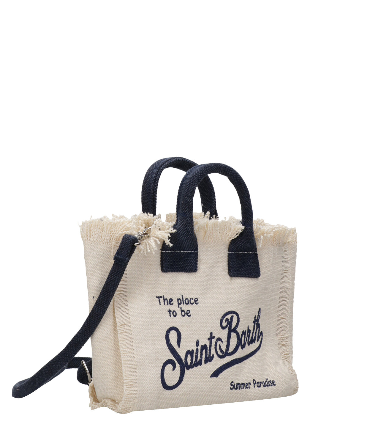 MC2 Saint Barth | Borsa a Mano Vanity Mini Bianco