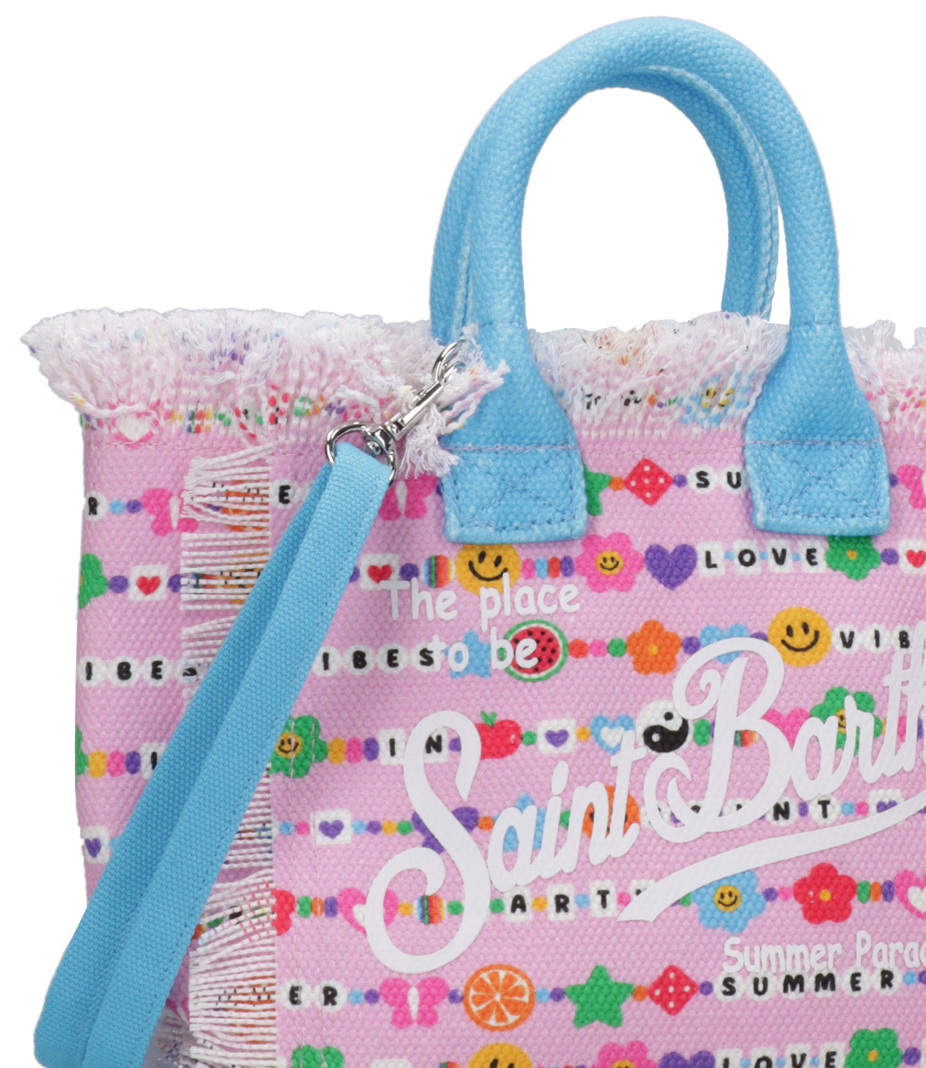 MC2 Saint Barth | Borsa a Mano Vanity Mini Rosa