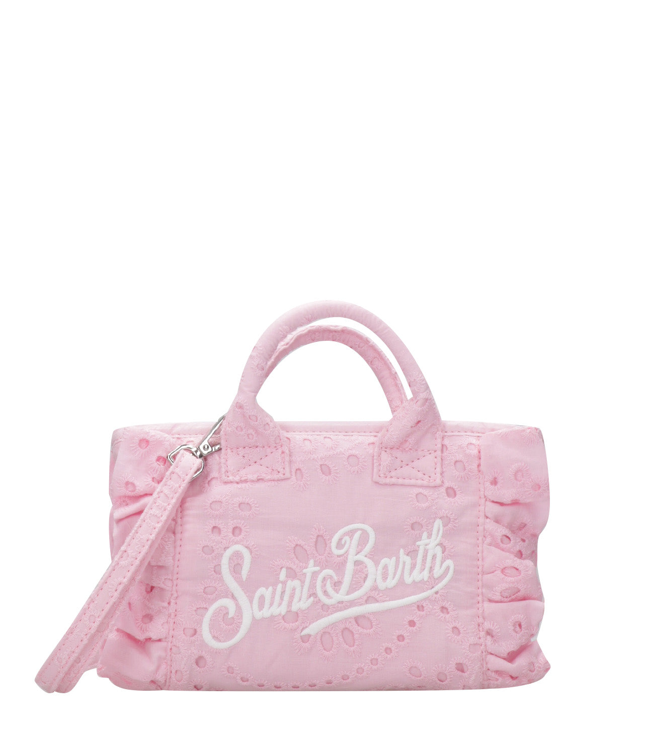 MC2 Saint Barth | Borsa a Mano Vanity Mini Volant Rosa