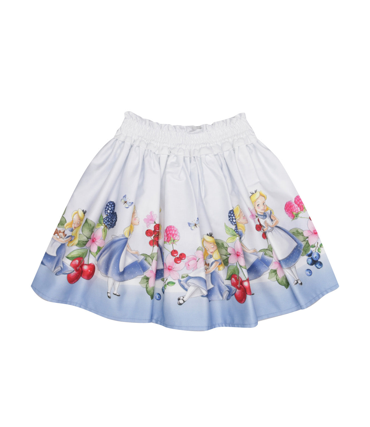 Monnalisa | Gonna Bianco e Celeste