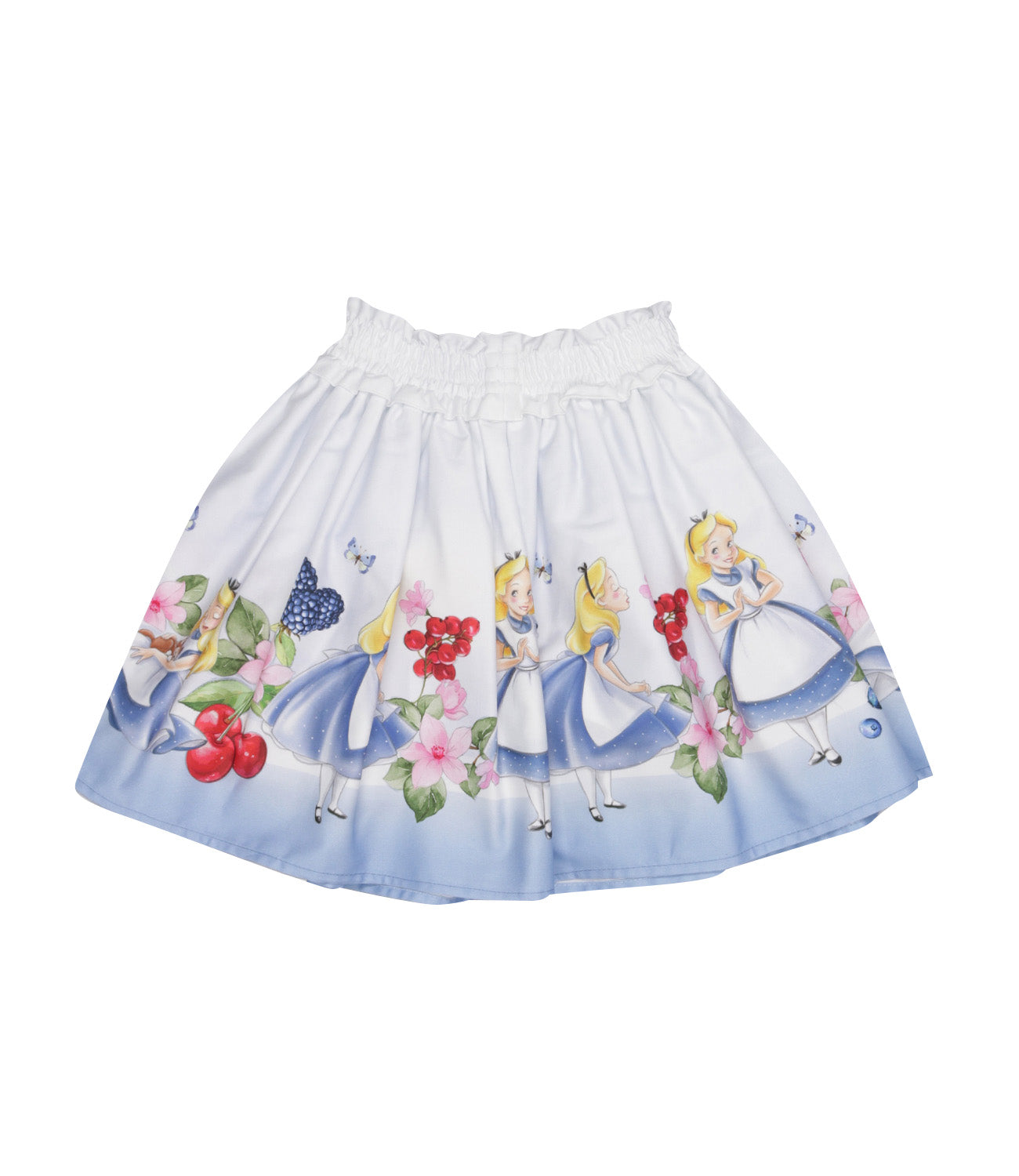 Monnalisa | Gonna Bianco e Celeste