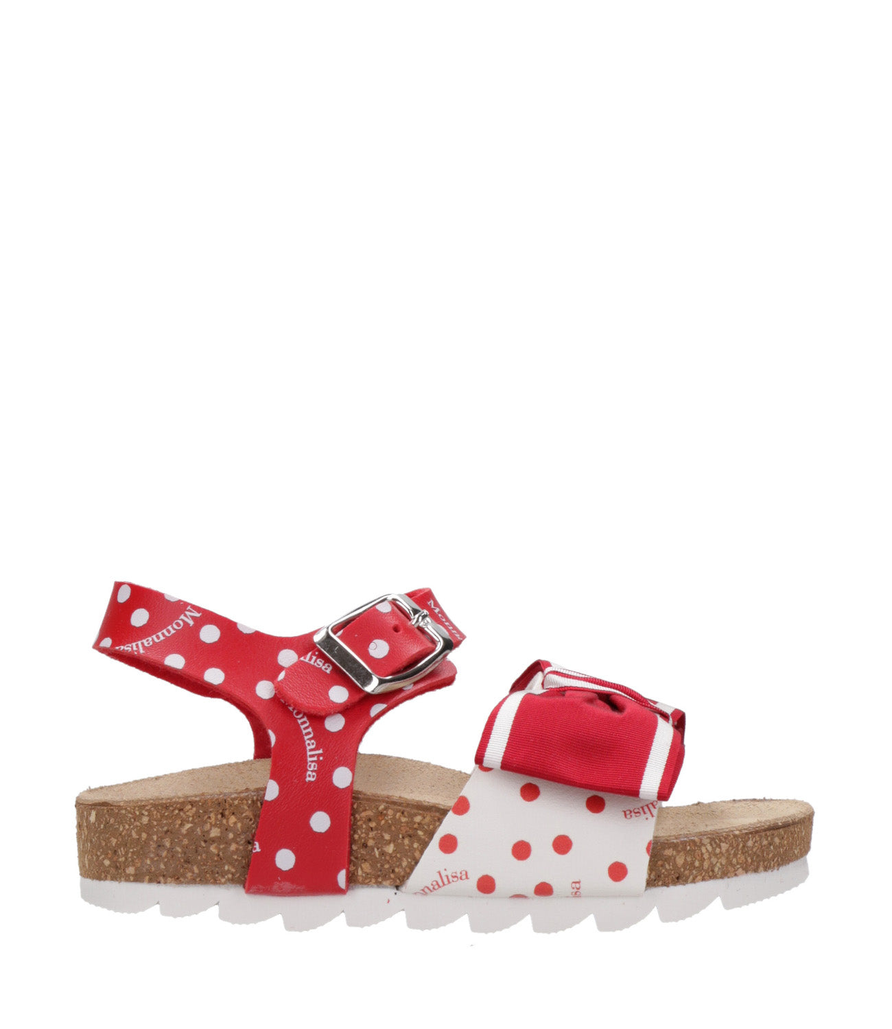 Monnalisa | Sandalo Rosso e Bianco
