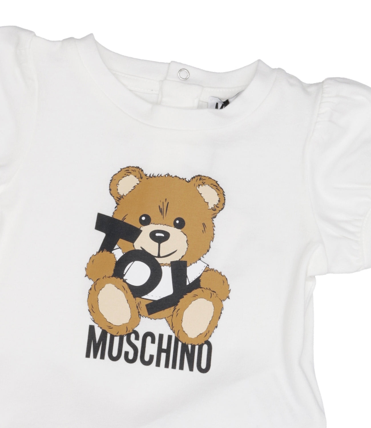 Moschino Baby | Set T-Shirt Shorts Bianco Lampone