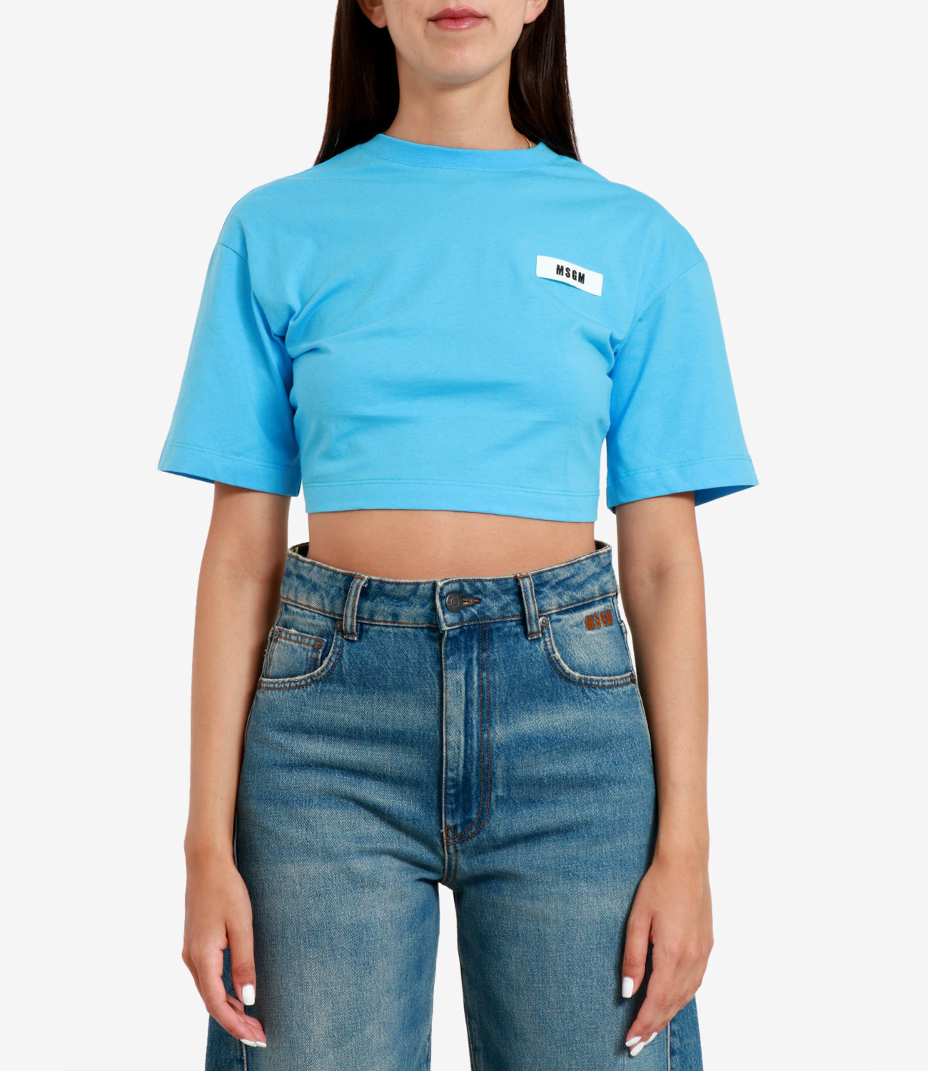 MSGM | T-Shirt Azzurro