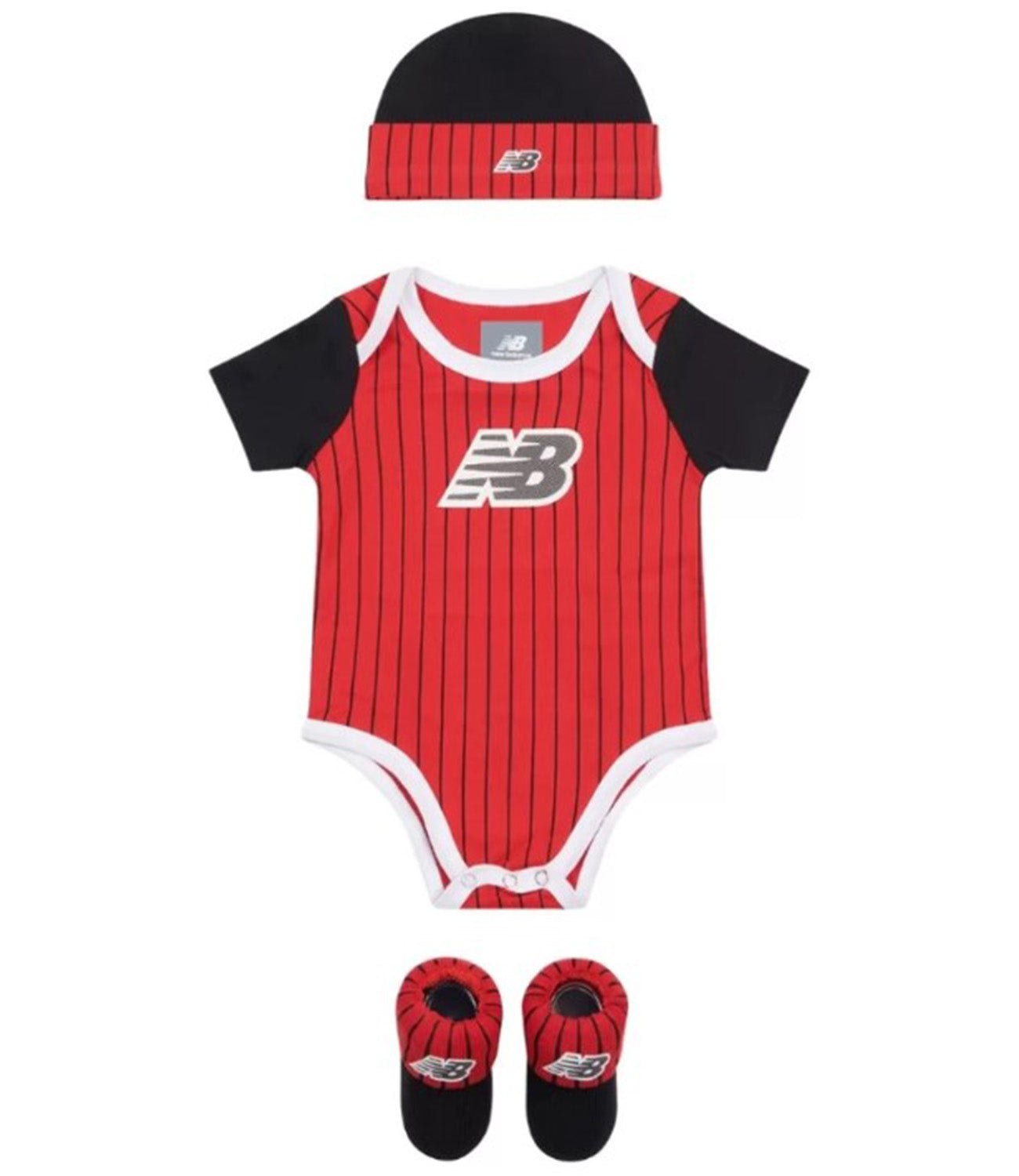 New Balance Kids | Set Body Cappello e Calzini Rosso