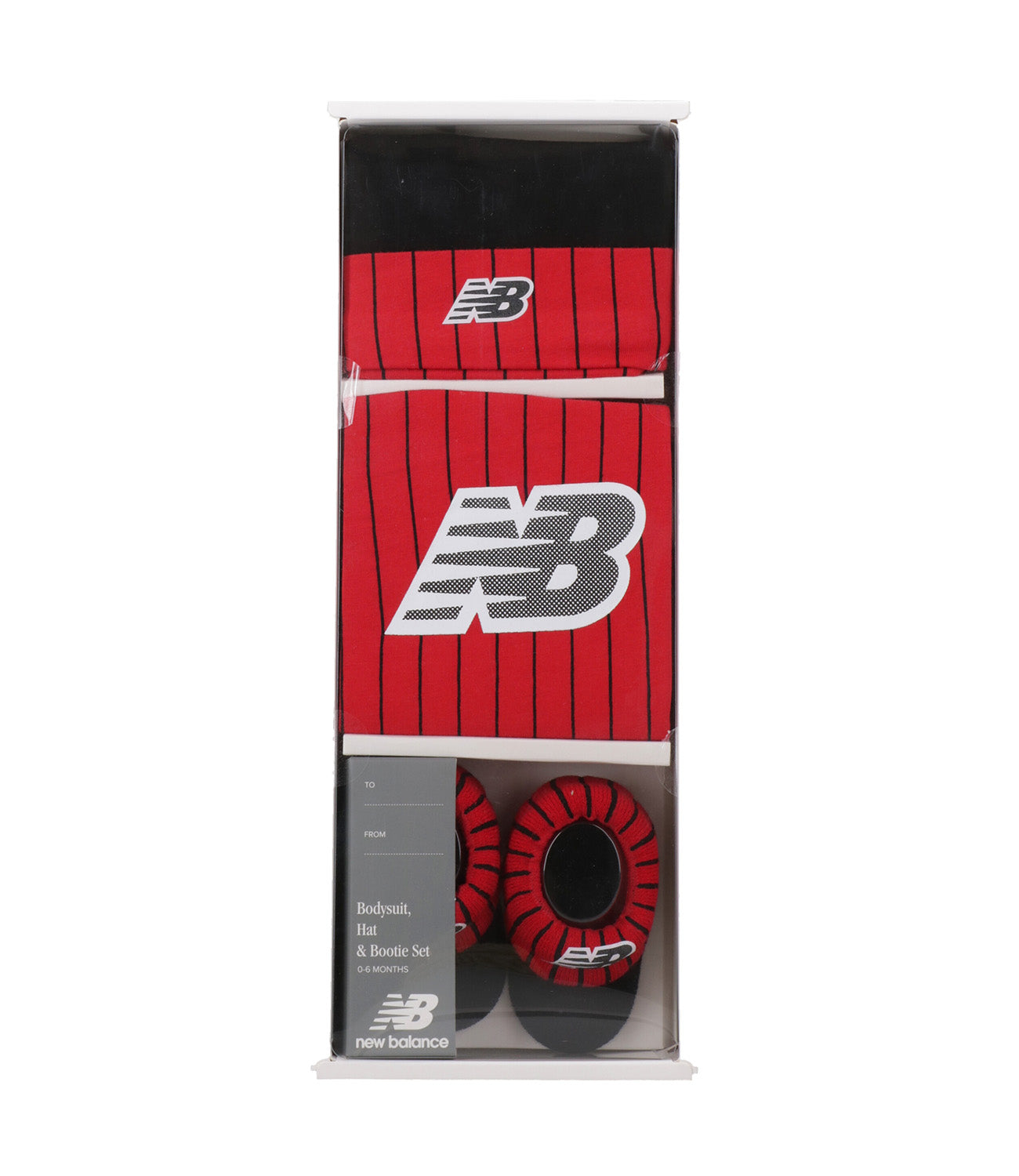 New Balance Kids | Set Body Cappello e Calzini Rosso