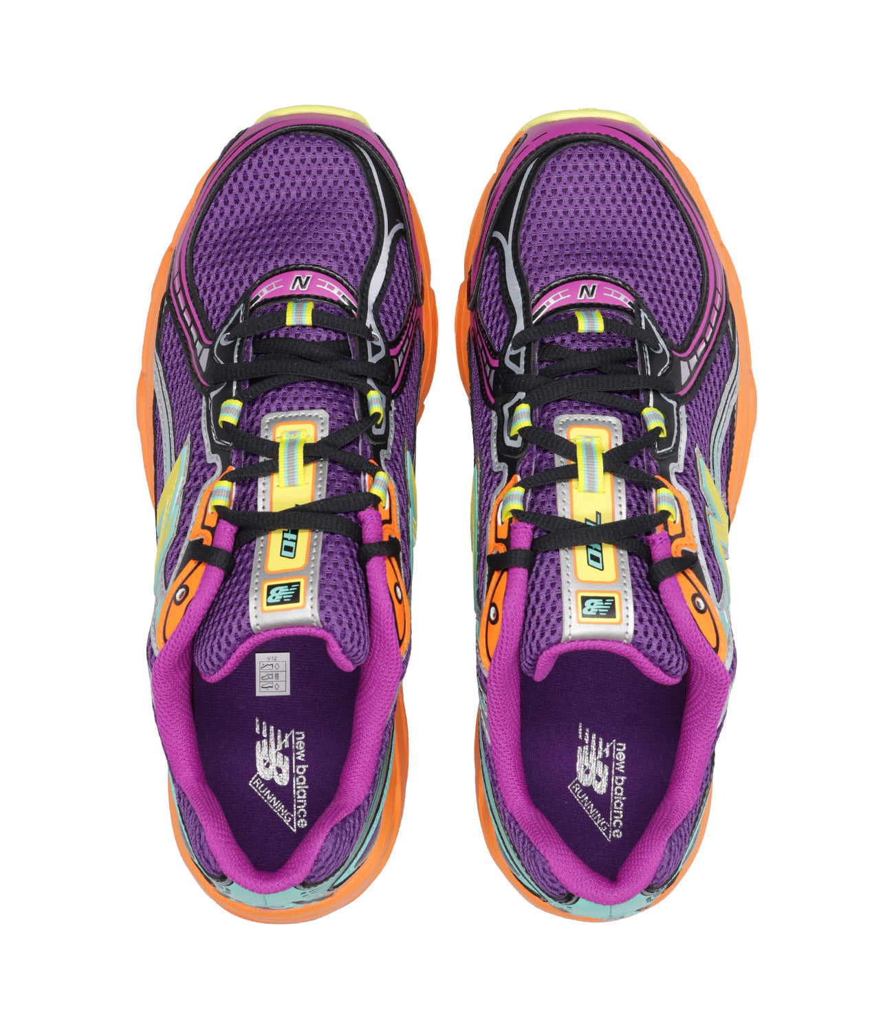 New Balance | Sneakers 740 Viola Giallo e Arancio