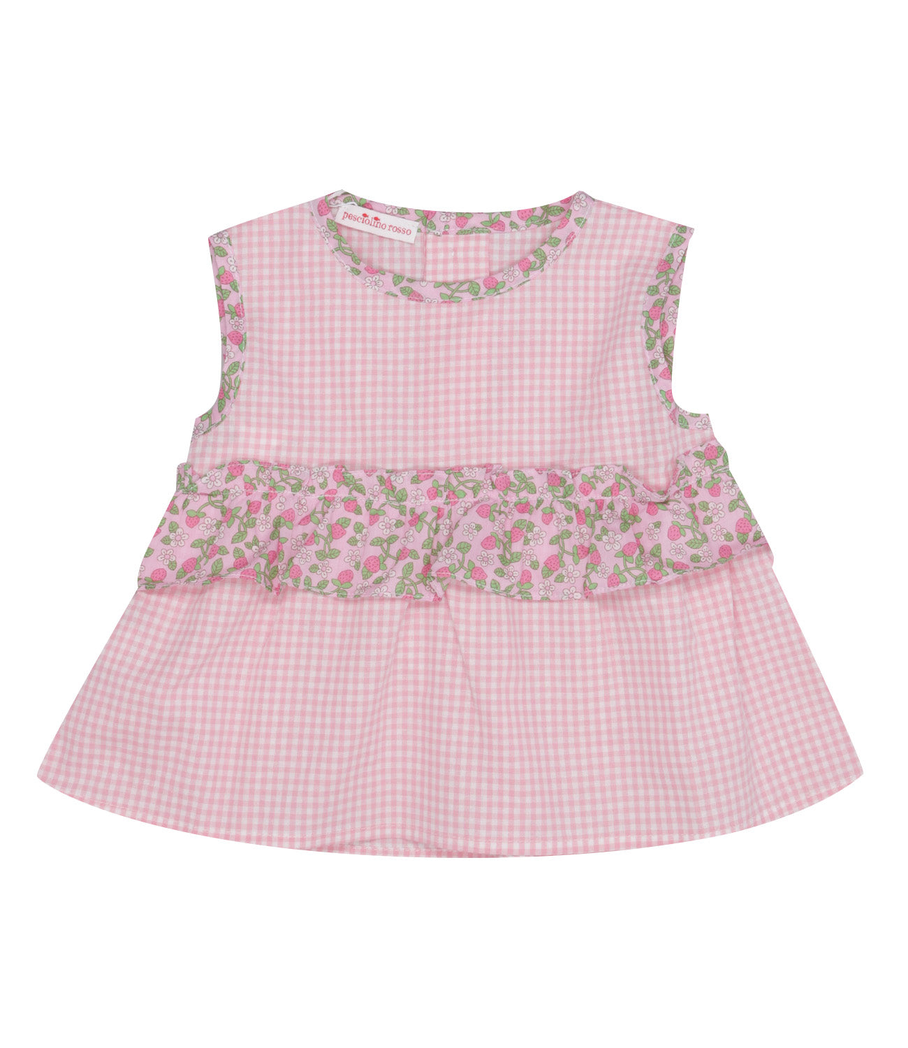 Pesciolino Rosso Kids Beachwear | Blusa Rosa