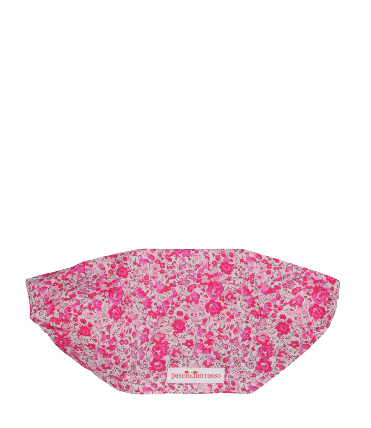 Pesciolino Rosso Kids Beachwear | Bandana Bianco e Fuxia