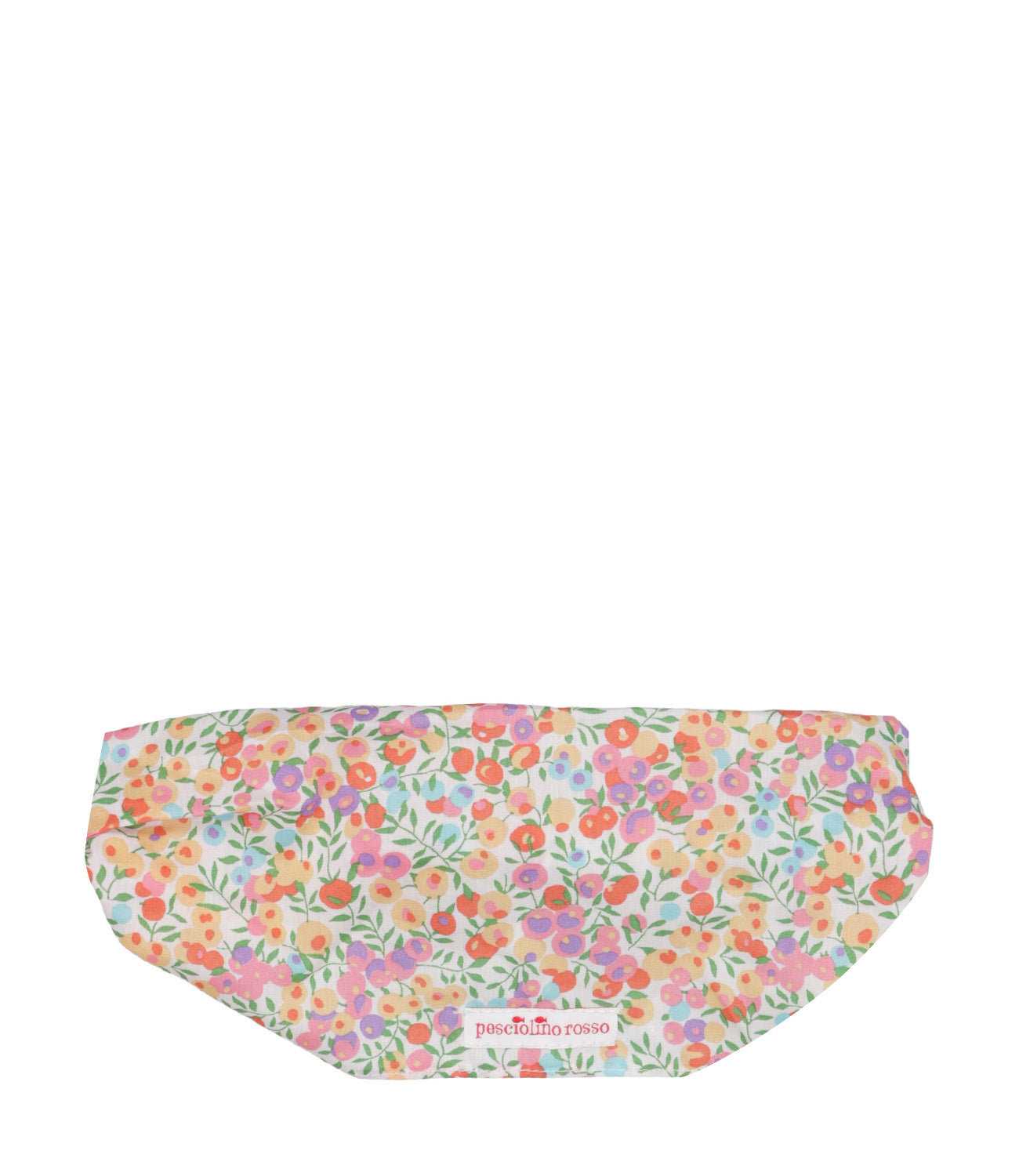 Pesciolino Rosso Kids Beachwear | Bandana Bianco e Arancio