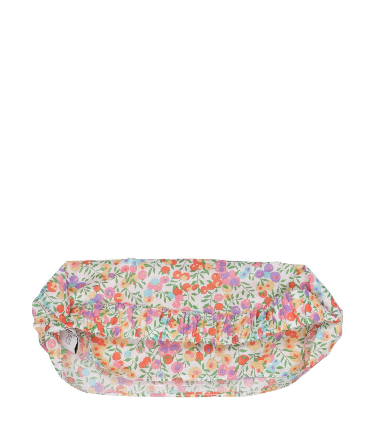 Pesciolino Rosso Kids Beachwear | Bandana Bianco e Arancio