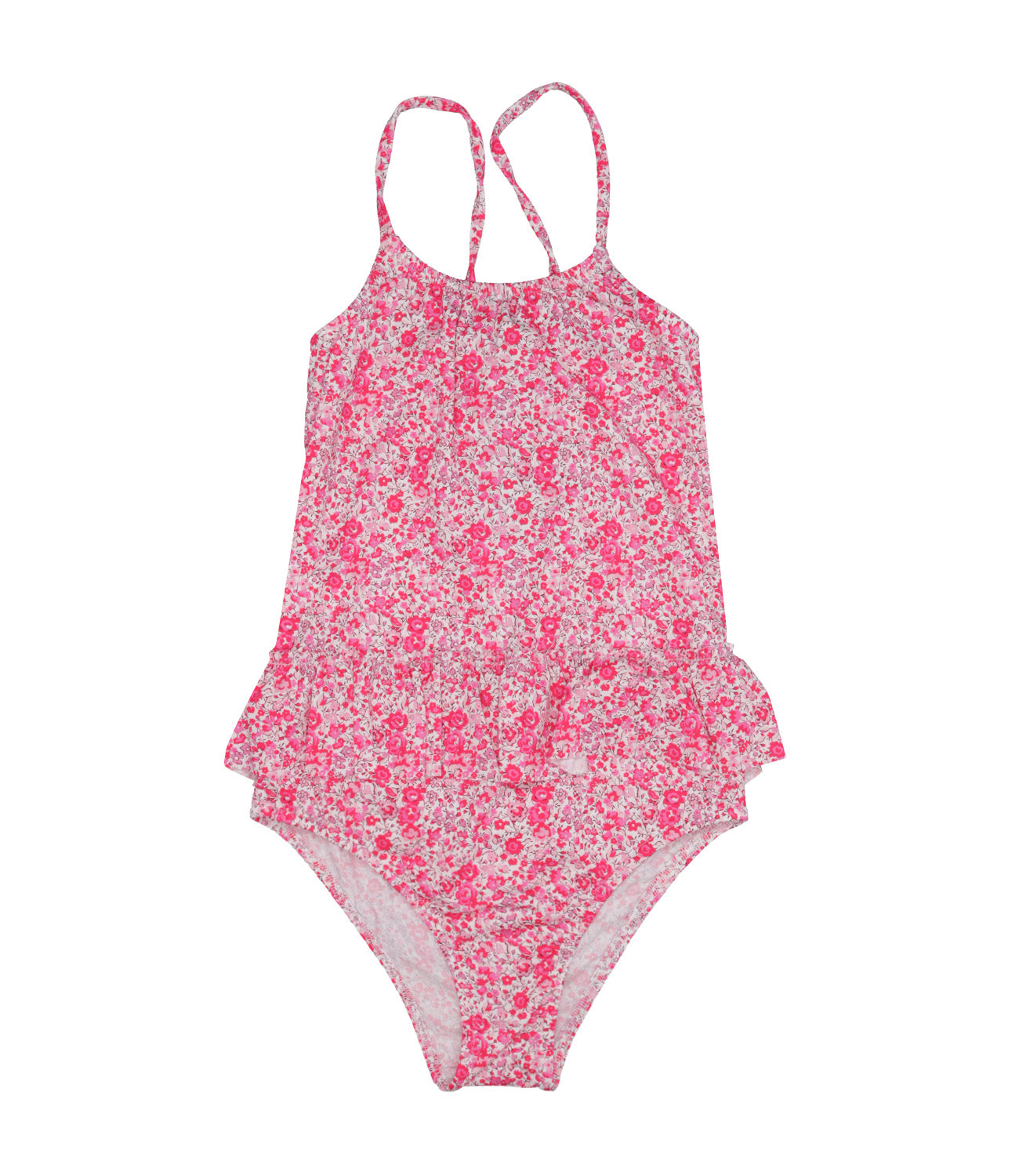 Pesciolino Rosso Beachwear | Costume Intero Bianco e Rosso