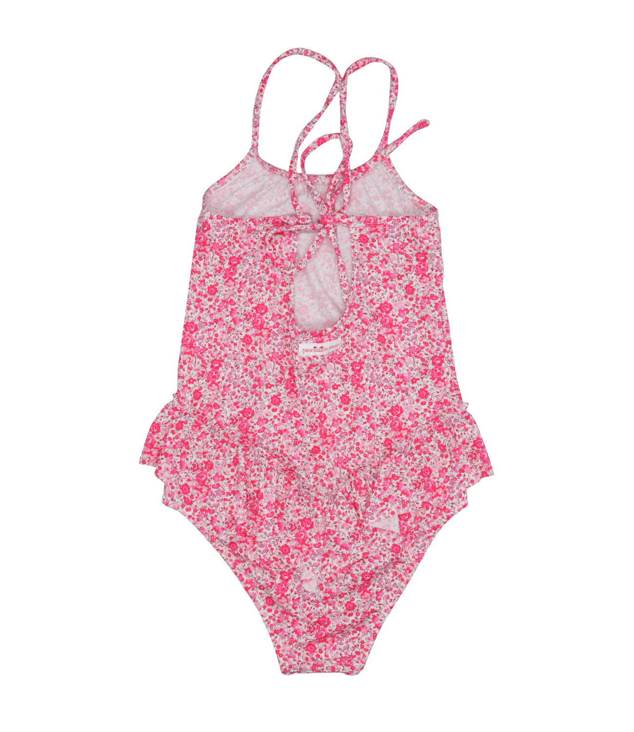 Pesciolino Rosso Beachwear | Costume Intero Bianco e Rosso