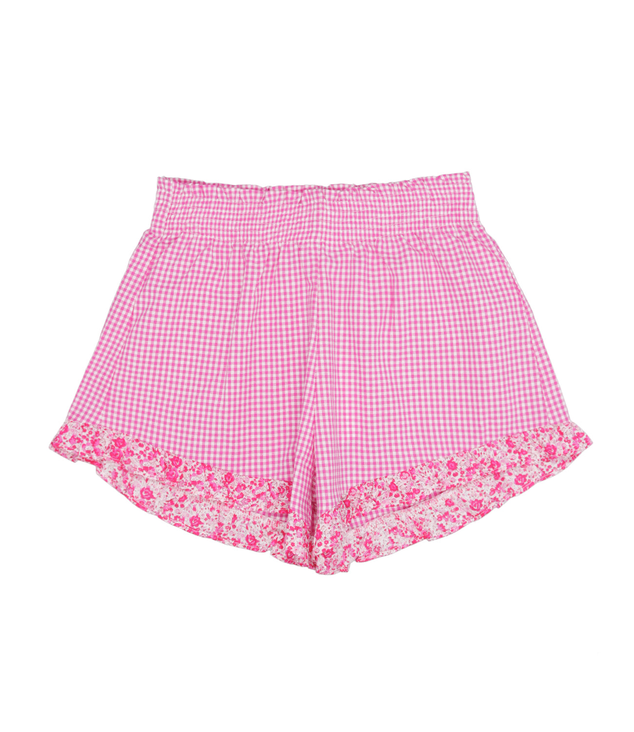 Pesciolino Rosso Kids Beachwear | Shorts Bianco e Rosa