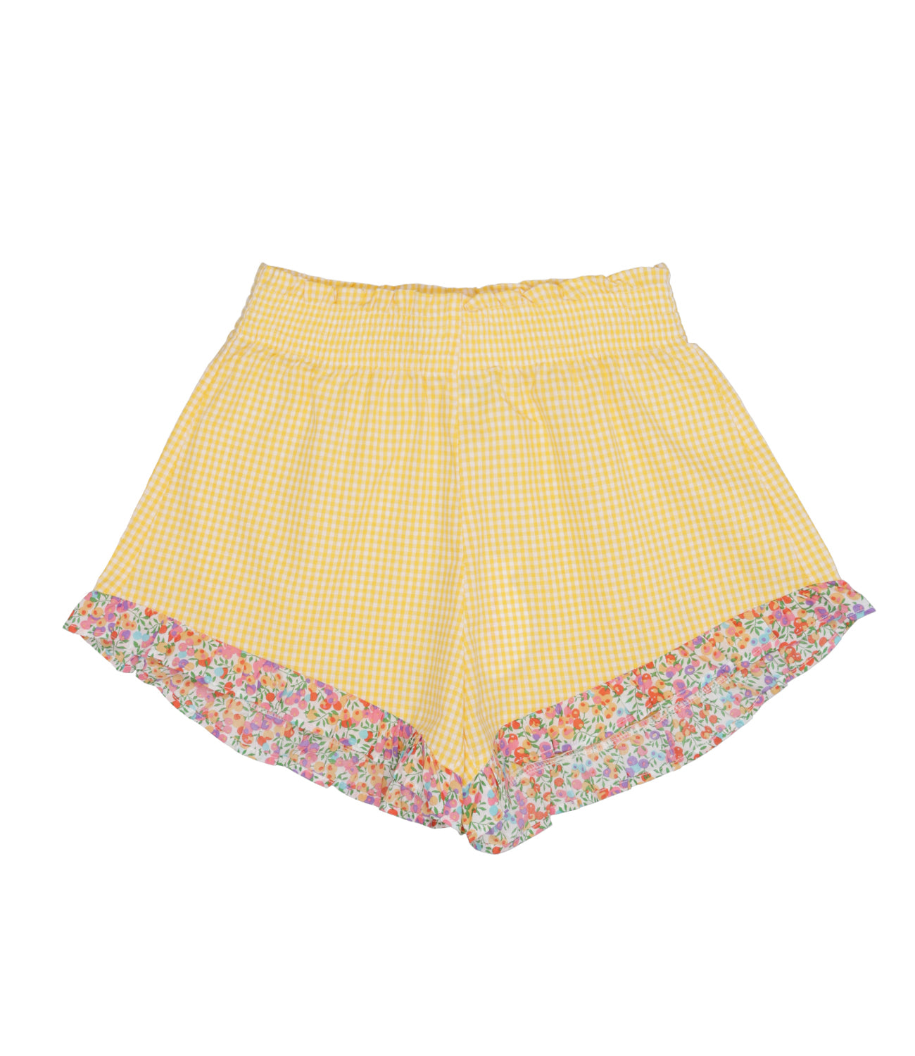 Pesciolino Rosso Kids Beachwear | Shorts Bianco e Giallo