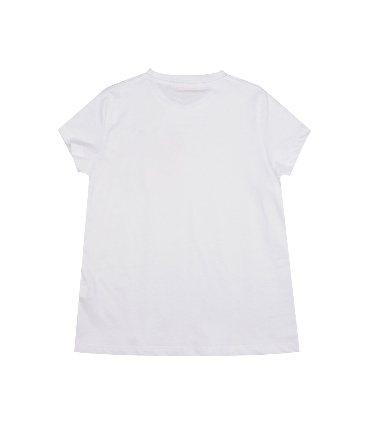Pesciolino Rosso Kids Beachwear | T-Shirt Bianco e Rosa