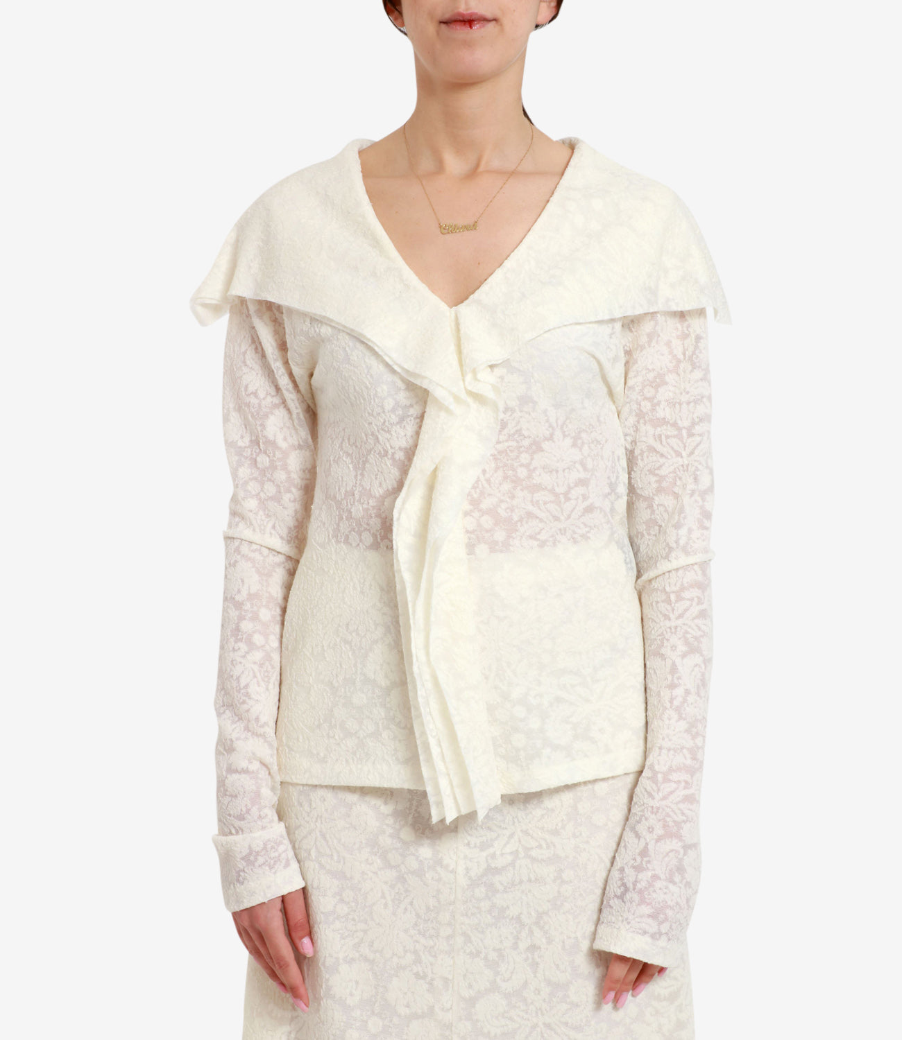 Philosophy di Lorenzo Serafini | Blusa Avorio