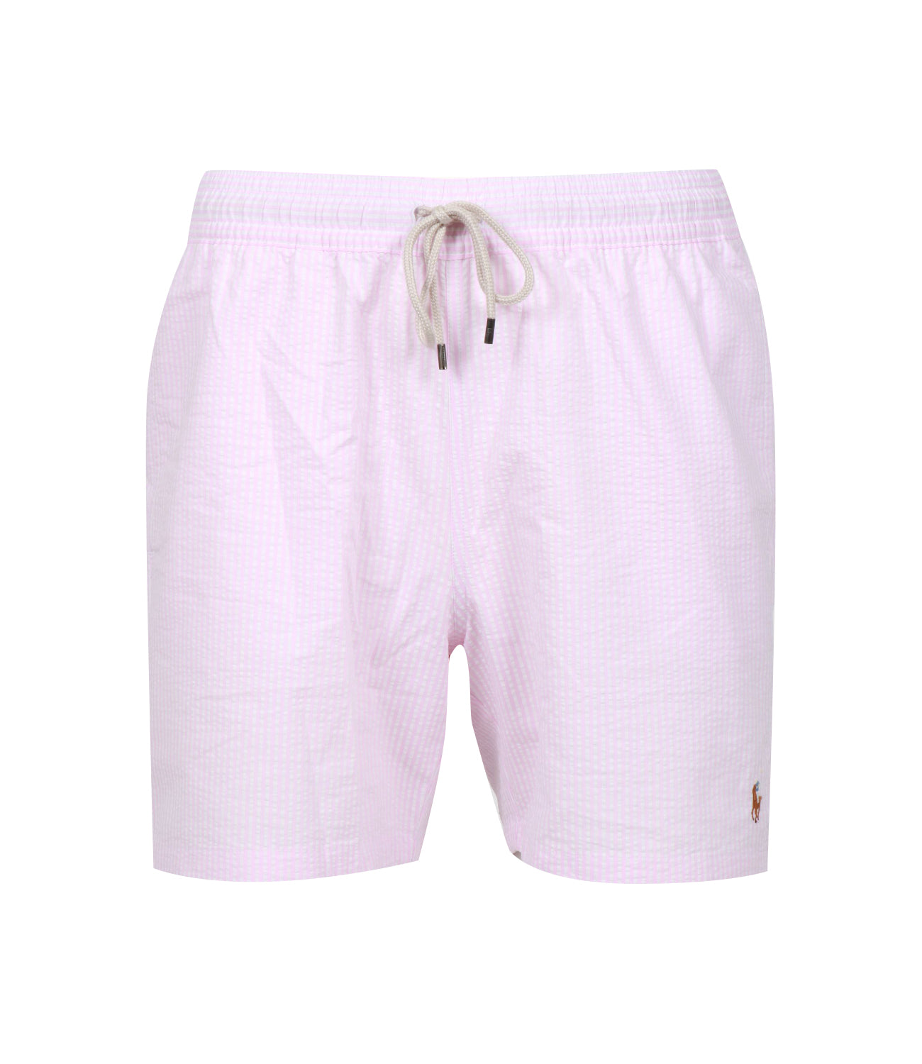 Polo Ralph Lauren | Costume Boxer Traveler Classic Swim Rosa e Bianco
