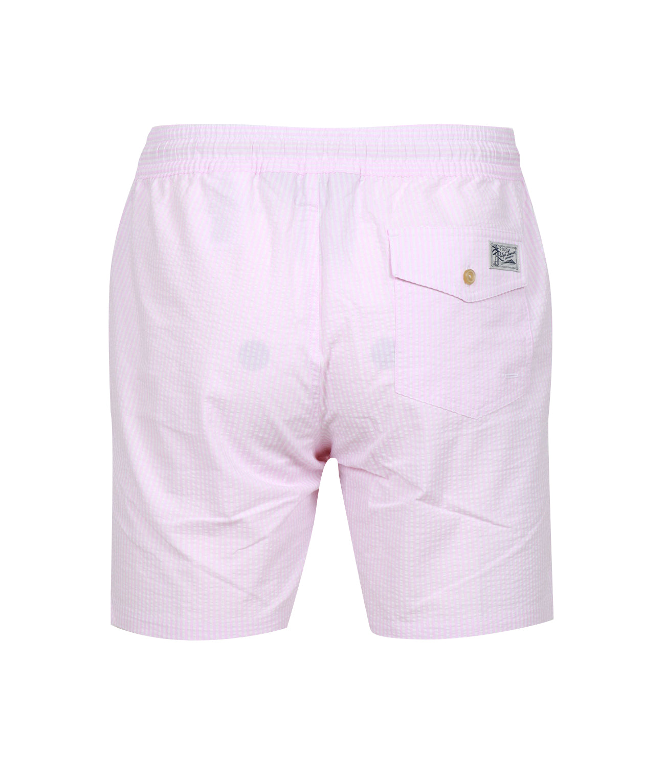 Polo Ralph Lauren | Costume Boxer Traveler Classic Swim Rosa e Bianco