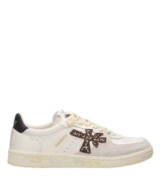 Premiata | Sneakers Clayd Bianca e Marrone