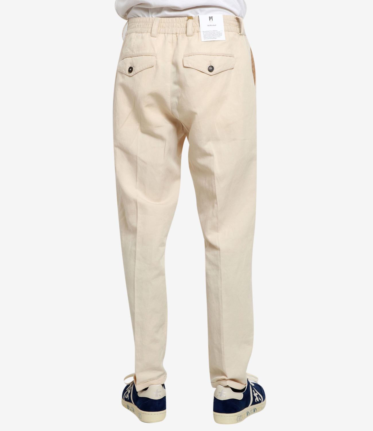 PT Turin | Cream Trousers
