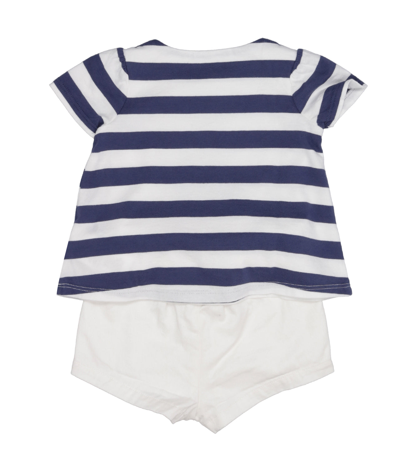 Ralph Lauren Childrenswear | Set T-Shirt e Shorts Bianco e Blu