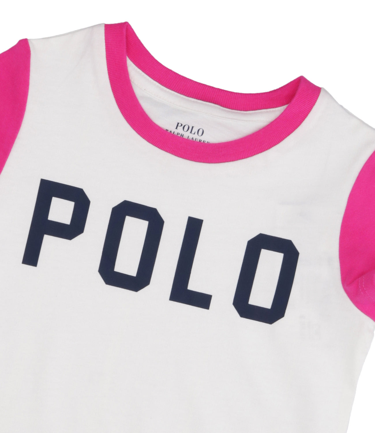 Ralph Lauren Childrenswear | T-Shirt Bianco Fuxia