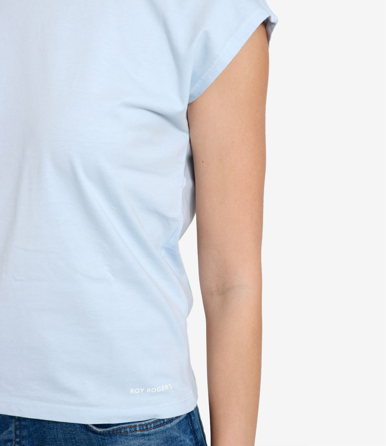 Roy Roger's | T-Shirt Sleeveless Celeste