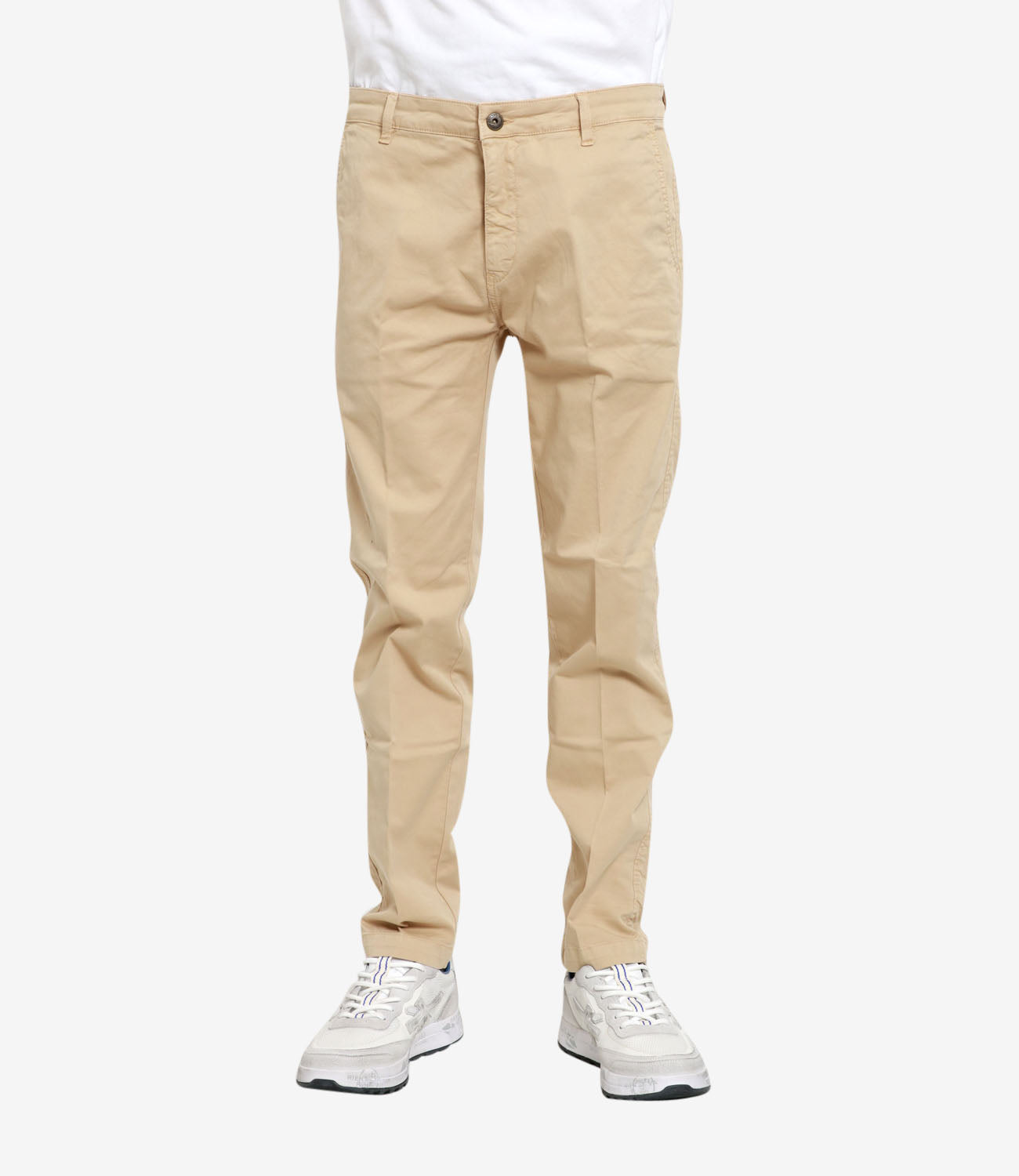 Roy Roger's | Pantalone Chino Smart Kaki