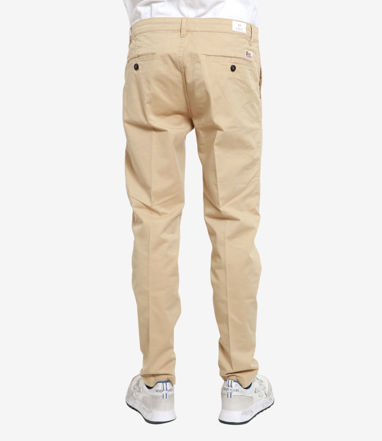 Roy Roger's | Pantalone Chino Smart Kaki