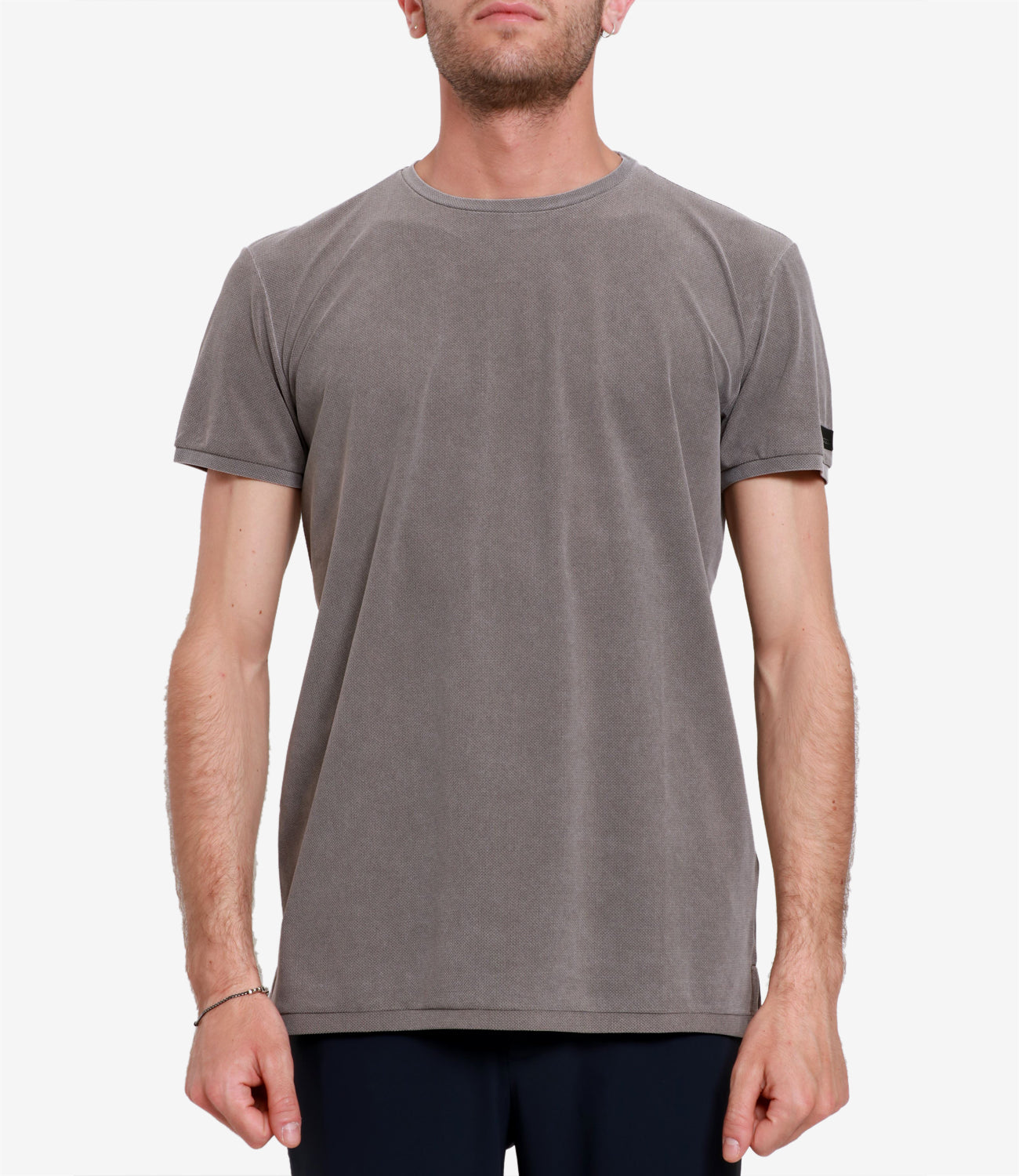 RRD | T-Shirt Tecno Wash Piquè Tabacco
