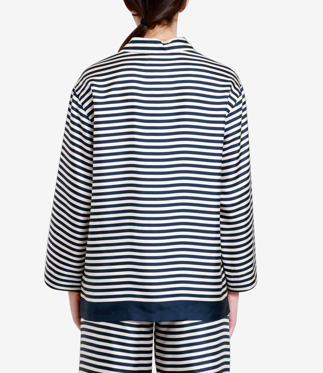 S Max Mara | Camicia Maya Bianca e Blu