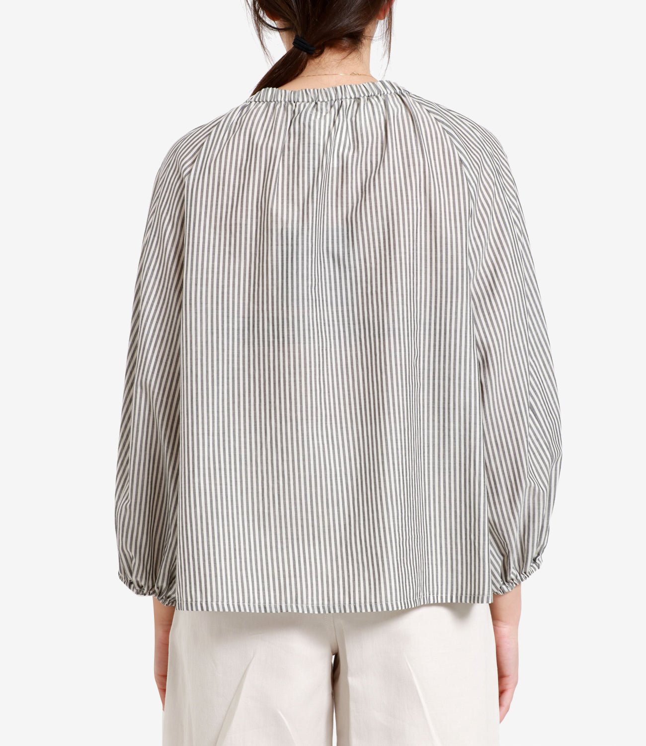 S Max Mara | Blusa Fabiola Bianca e Nera