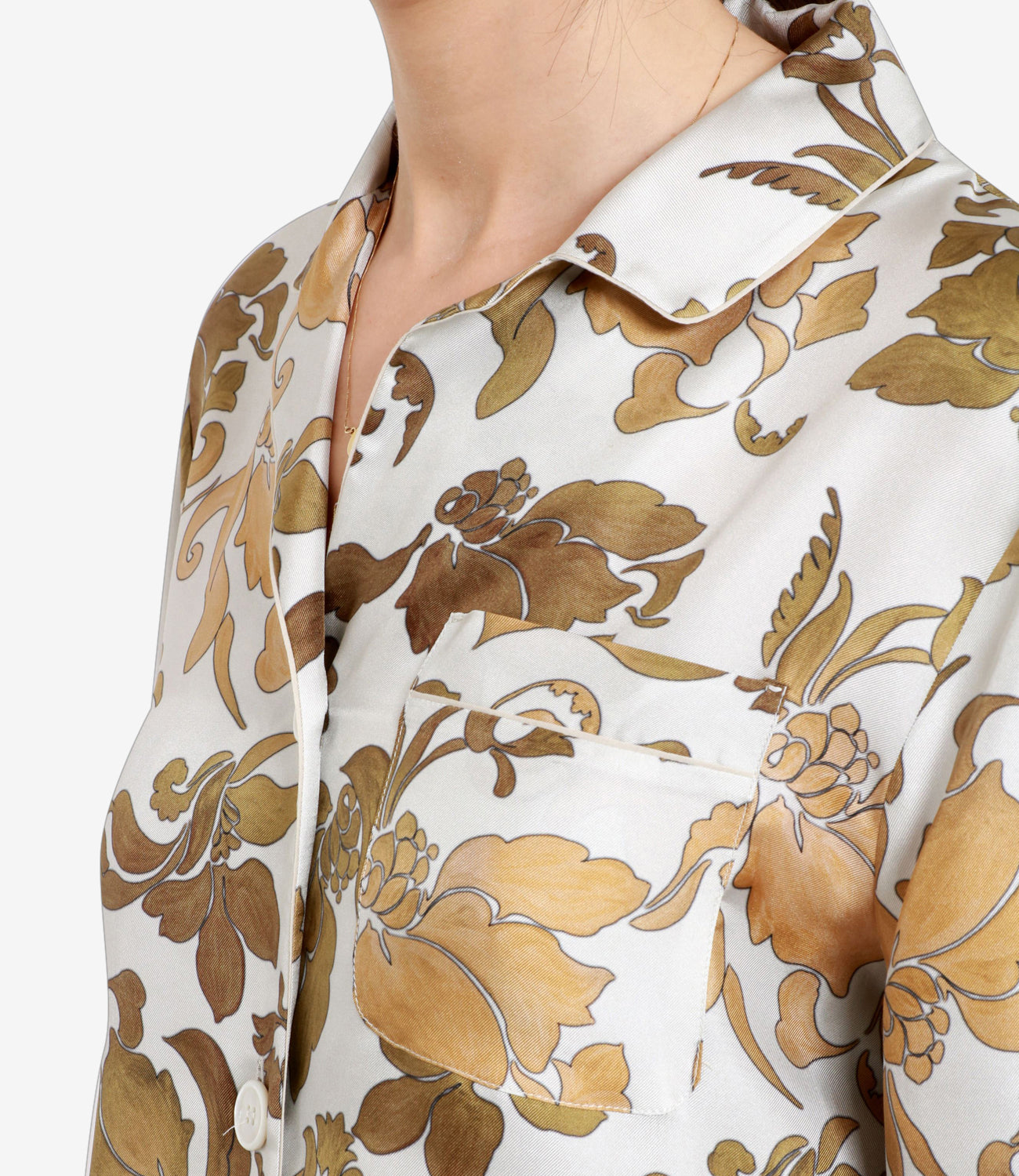 S Max Mara | Camicia Alan Avorio e Oro