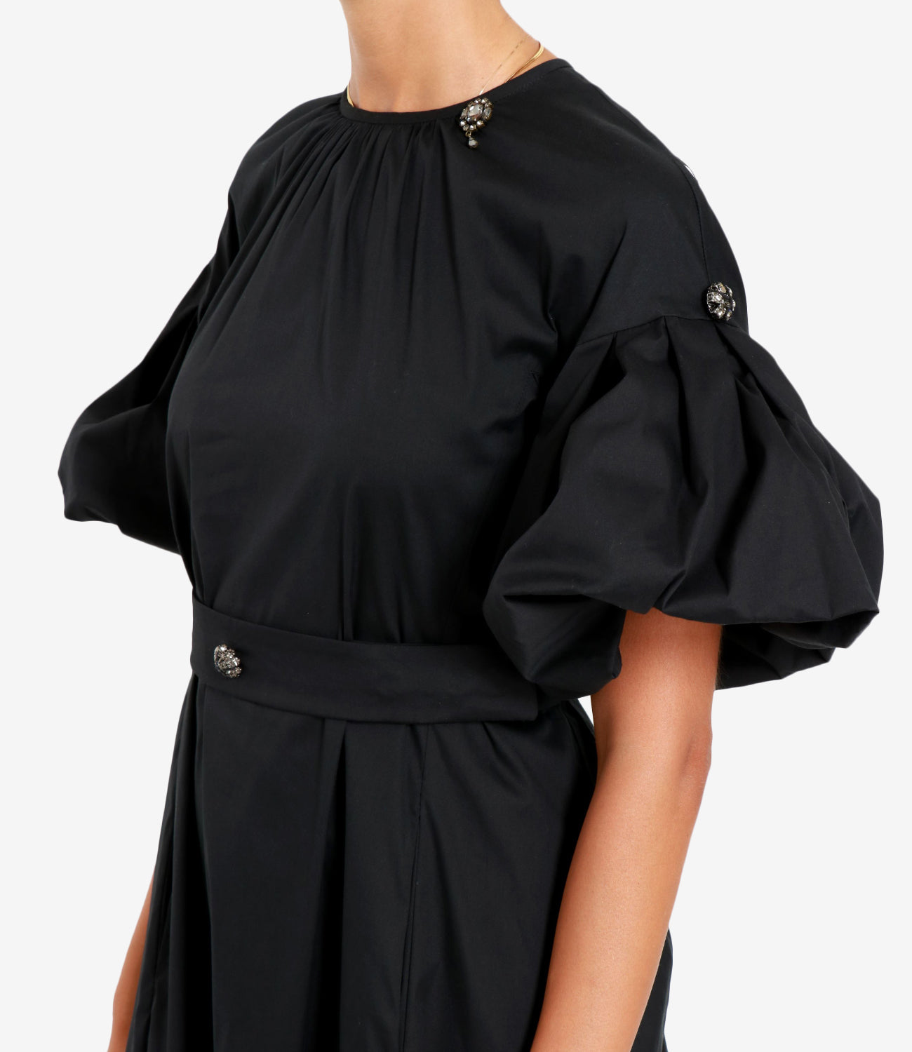 S Max Mara | Abito Rose Nero