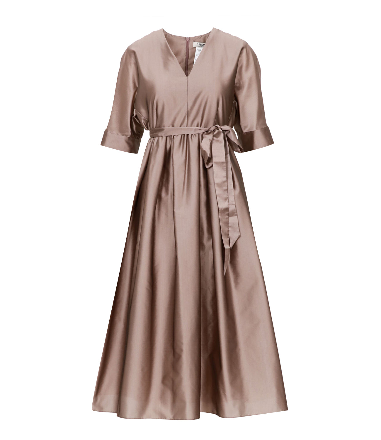 S Max Mara | Abito Viola Tortora