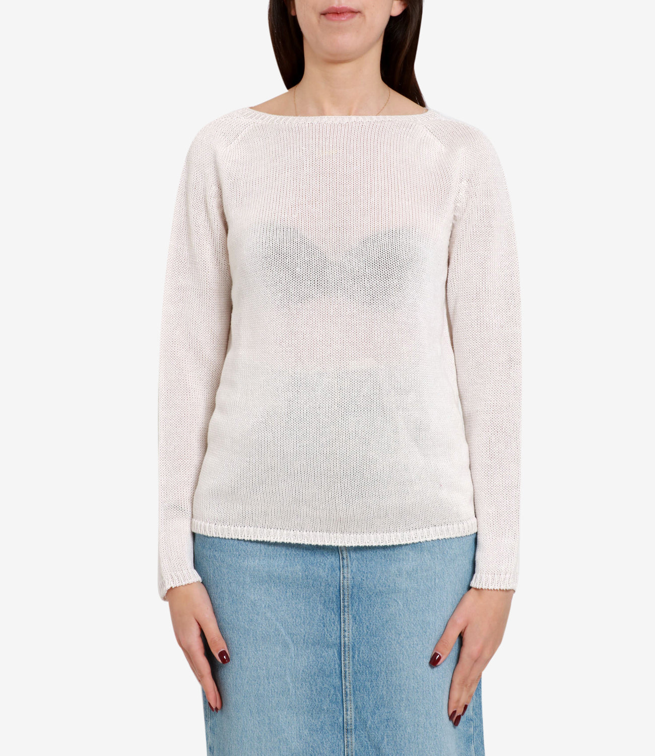 S Max Mara | Maglia Giolino Ecru