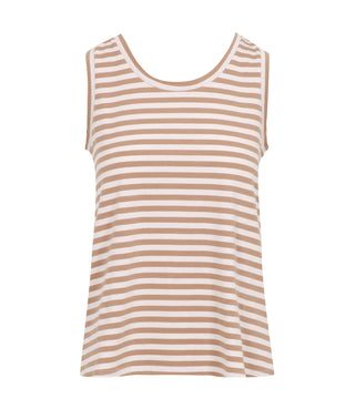 S Max Mara | Canotta Erbert Panna e Cammello