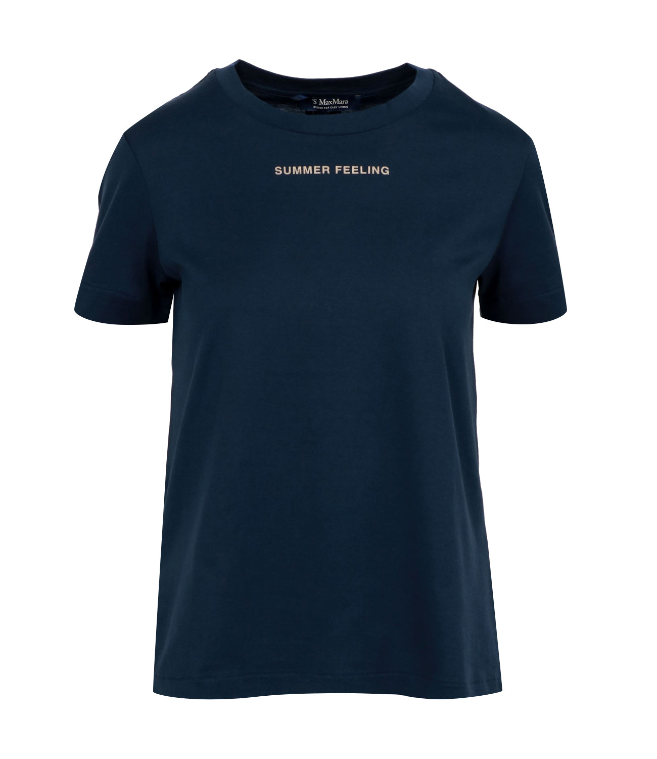 S Max Mara | T-Shirt Lusso Blu navy