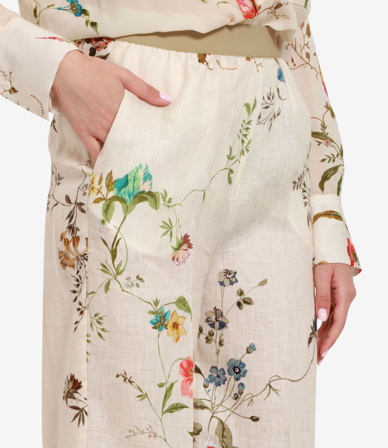 Semicouture | Pantalone Margare Panna