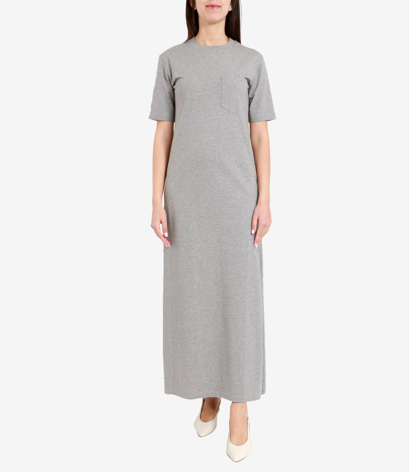 Semicouture | Abito Matis Grigio perla