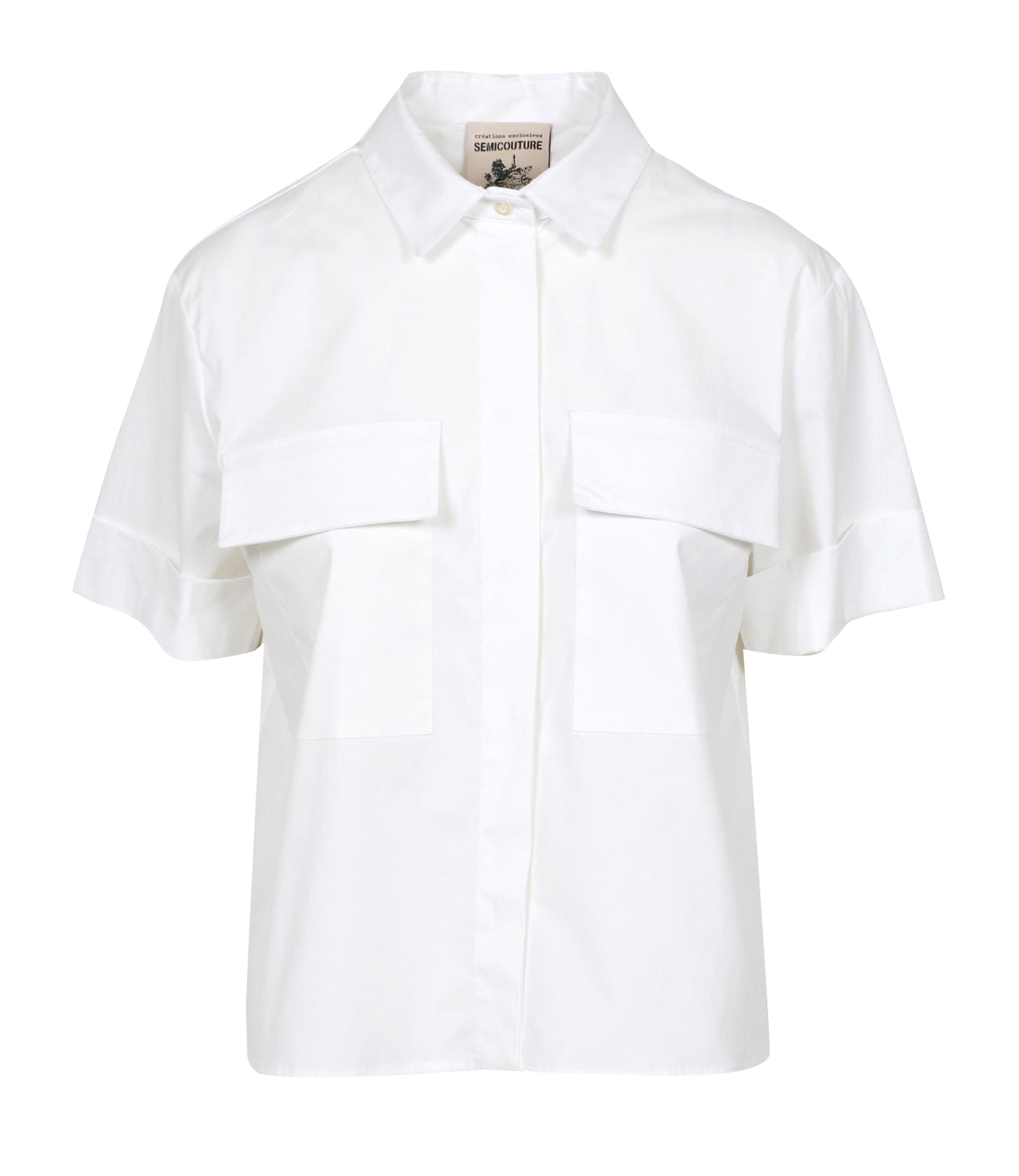 Semicouture | Camicia Elea Bianca