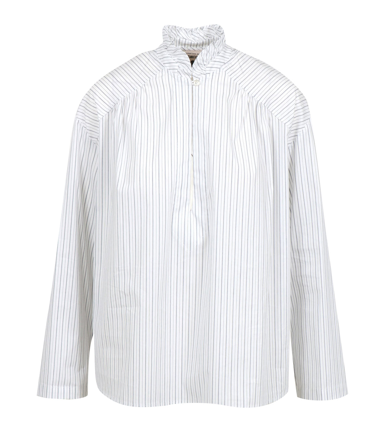 Semicouture | Camicia Fabrizia Bianca e Blu