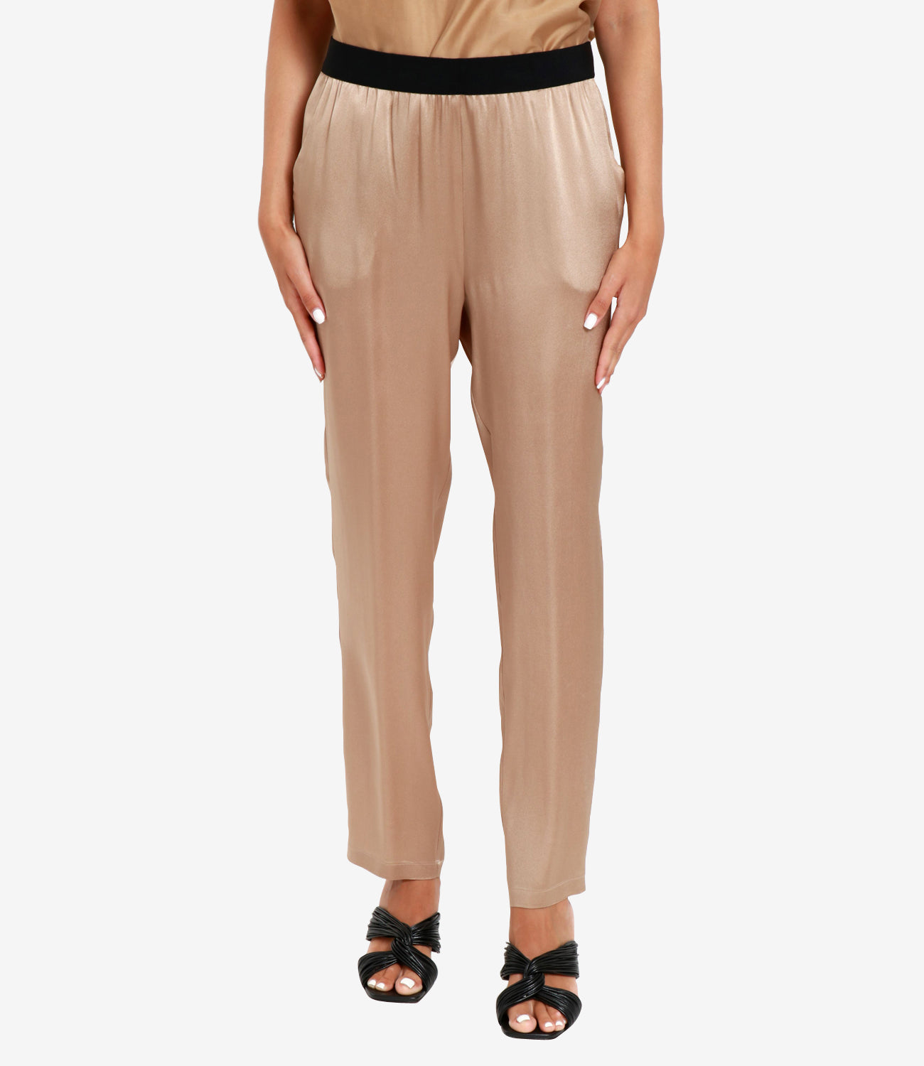 Semicouture | Pantalone Philippa Kaki