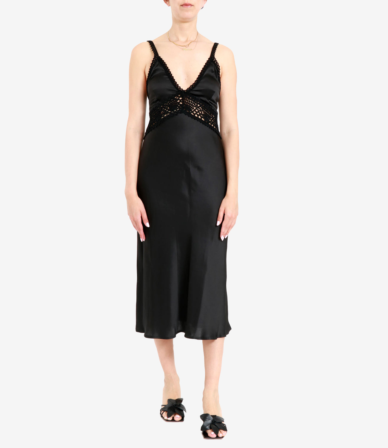 Semicouture | Abito Jacinta Nera