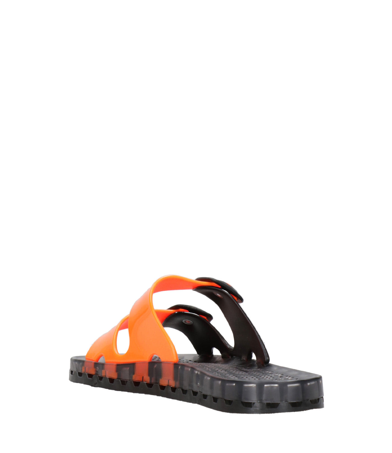 Sensi | Ciabatta La Jolla Black Fluo Arancio