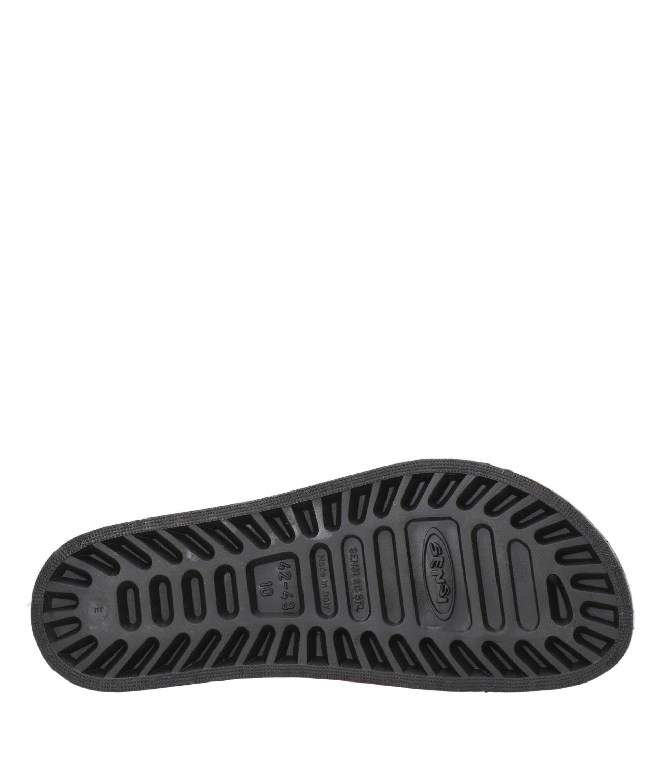 Sensi | Ciabatta La Jolla Black Fluo Arancio