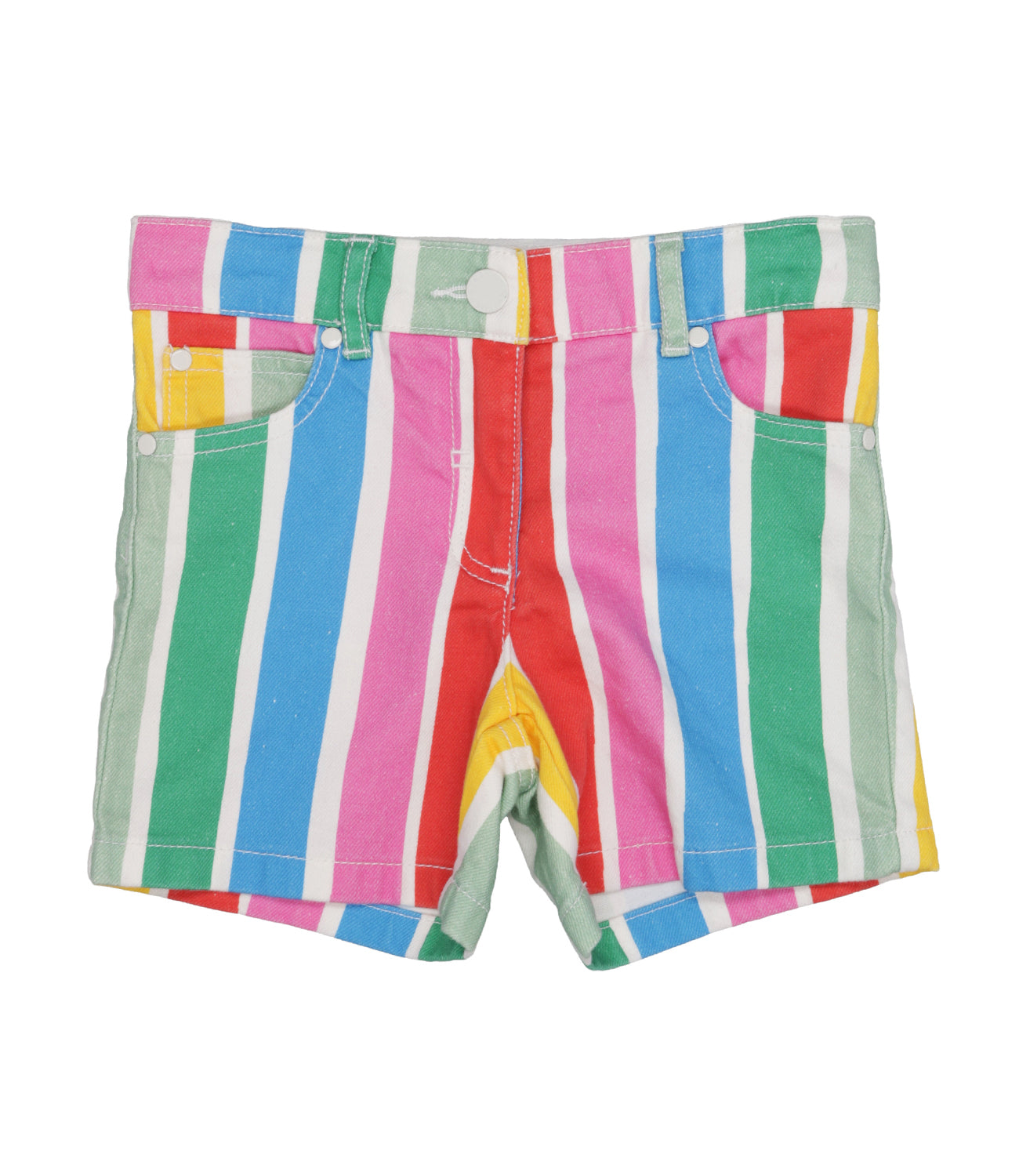 Stella McCartney Kids | Shorts Verde Rosso Bianco