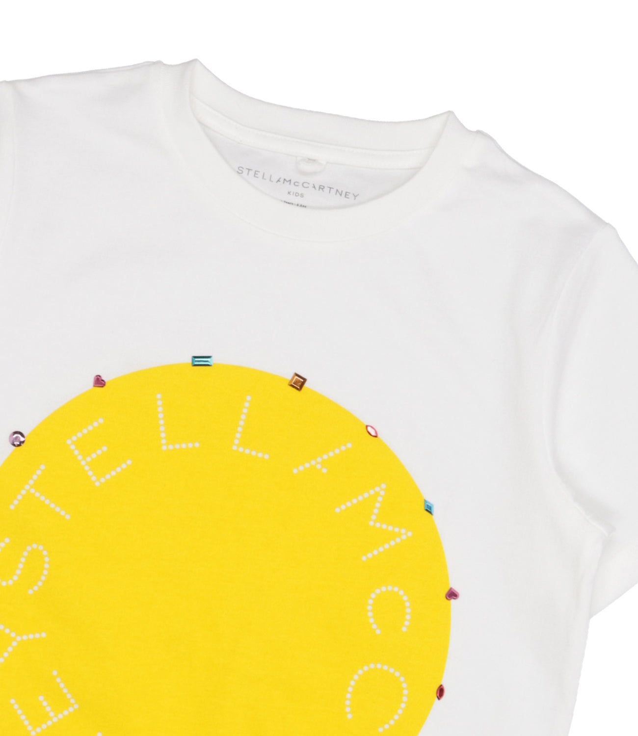 Stella McCartney Kids | T-Shirt Avorio Giallo