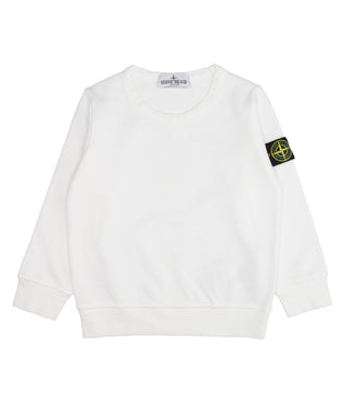 Stone Island Junior | Felpa Bianca